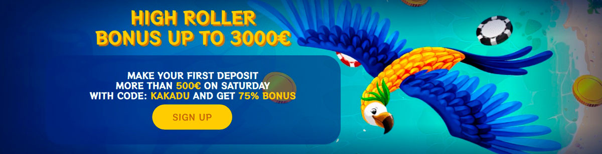 Kakadu Casino Bonuses and Promotions